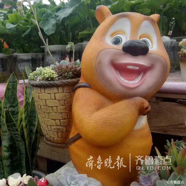 情报站|白雪公主,熊大,熊二…这种花盆摆件见过吗