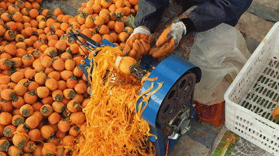 一口甜如蜜,软如棉的富平溏心柿饼,愿你一年柿柿如意