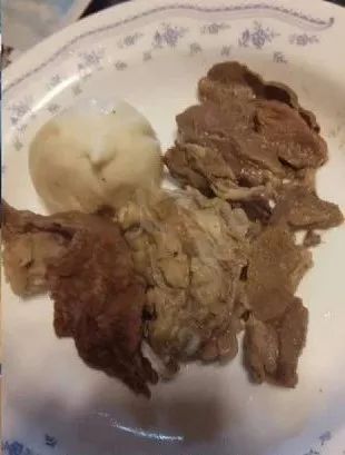 说二天狗去老爸家,但没去成,第好带一早老爸跑美食白蒲图片