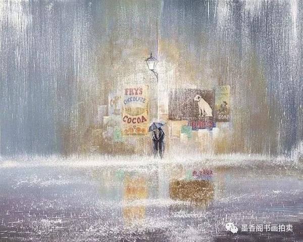 你那里下雨了吗?来看看艺术家笔下的雨天,优雅浪漫