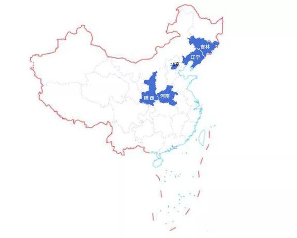 中国人吃咸地图