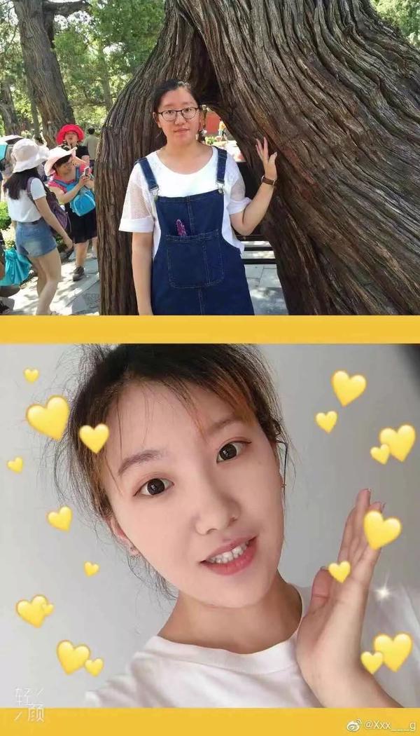 太刺激!减肥瘦下来的女生对比照!