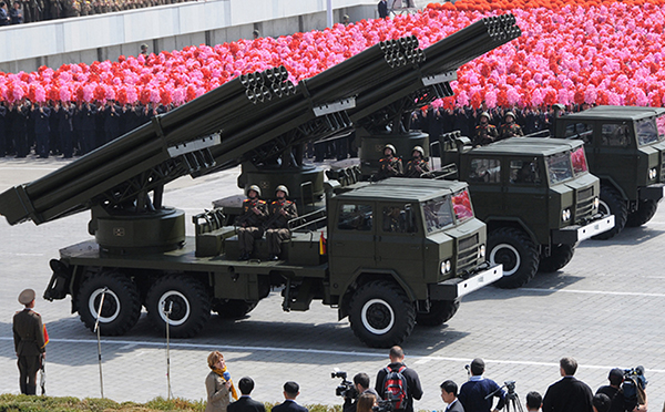 技术派"主体大炮"的威力,探秘朝鲜大口径远程火箭炮①