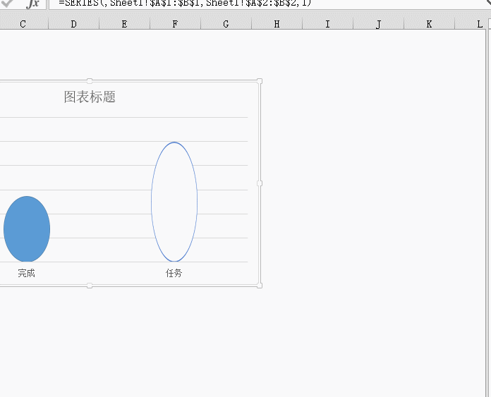 选中实心图形,右键菜单中点