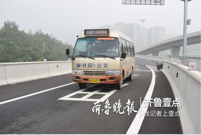 好消息!济南走高架穿隧道的t20明天换成8米公交车!