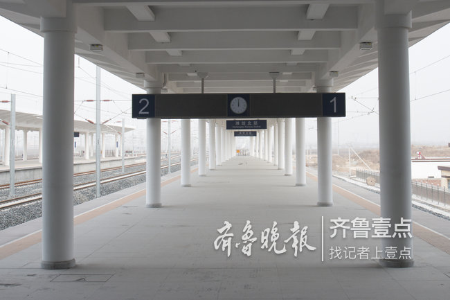 潍坊高铁北站"雄鹰"站房落成,安检,候车厅已装修