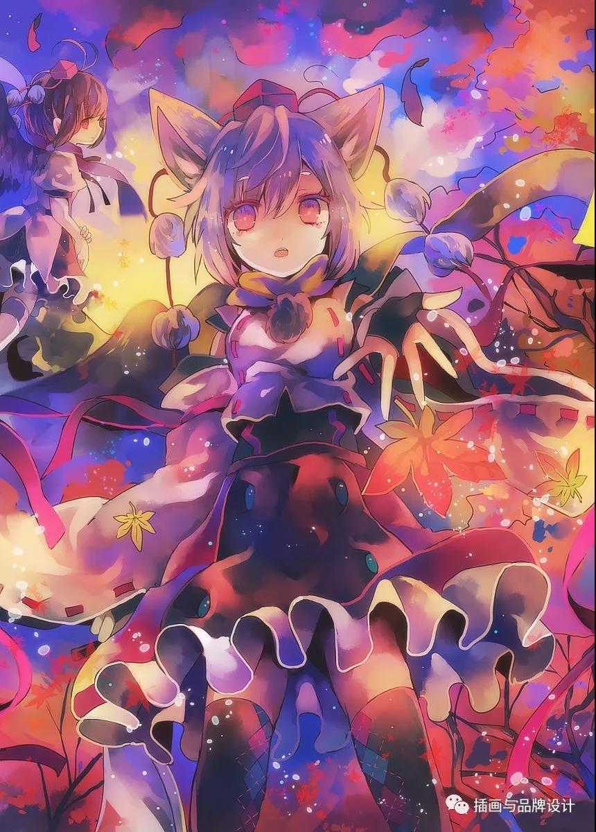 华丽可爱的二次元魔法少女让人心动的移不开眼