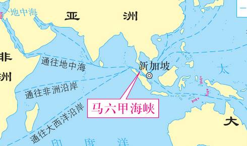 沙璜扼守馬六甲海峽西北口,而在沙璜港北邊隔海相望的,就是印度的中央