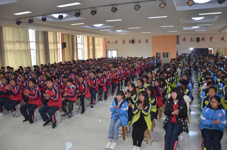 让青春与法同行,惠民职专举办法制进校园报告