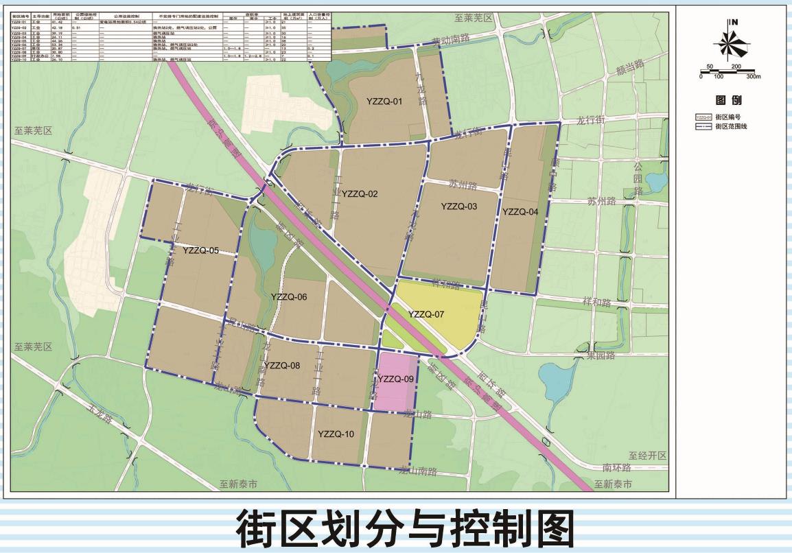 突出产业特色!济南钢城颜庄镇工业片区将划分十街区