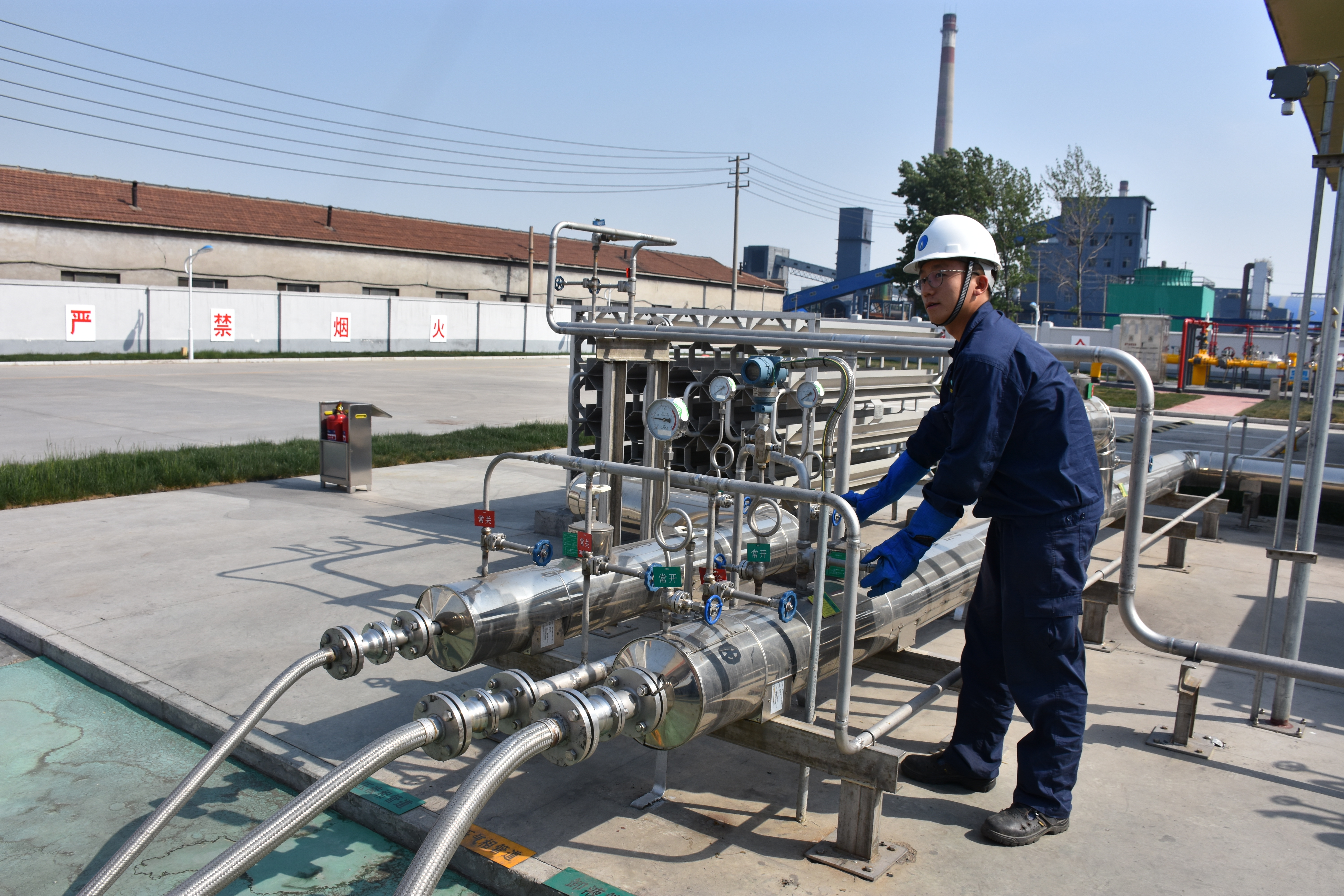 潍坊最大的lng应急储备站正式投运