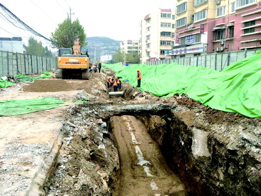 济南腊山北路南段开拆