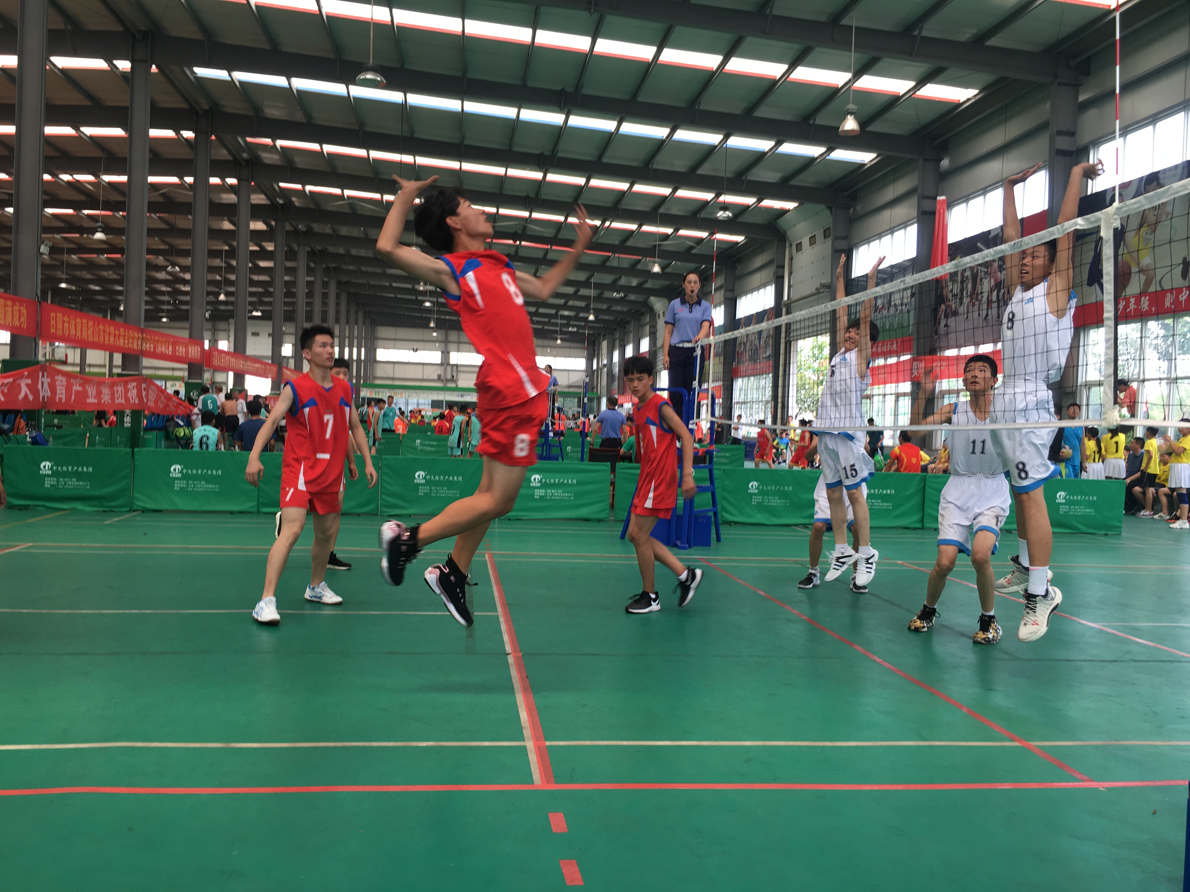 七中包揽省全民健身运动会气排球比赛初中组冠军