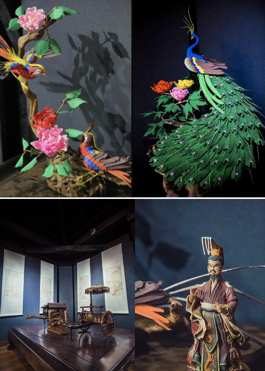 精美的非遗作品,穿越民国,文博会分会场别样精彩