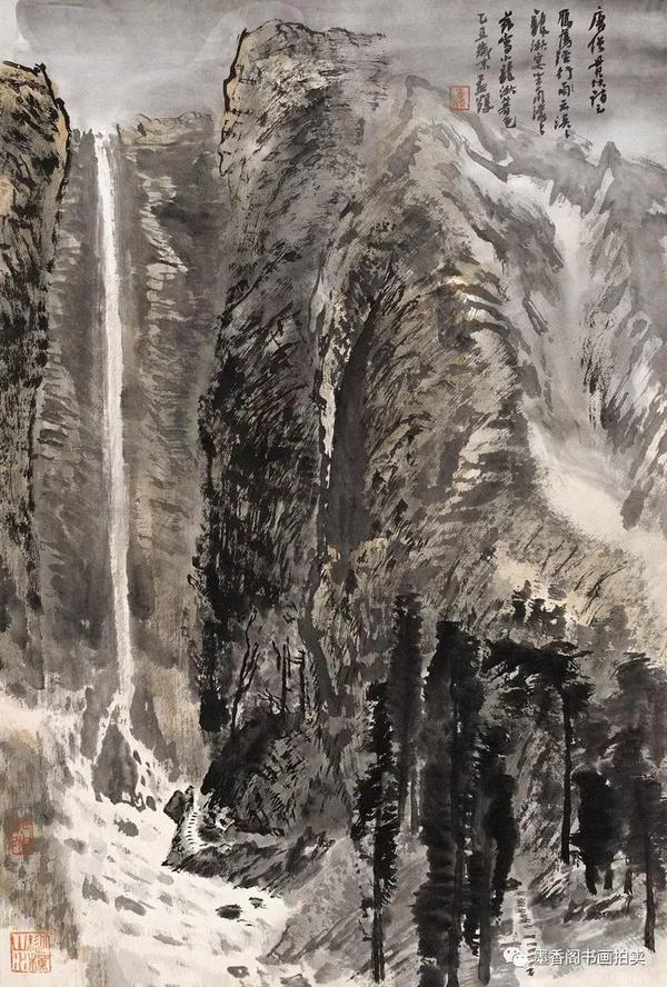 山水画须笔墨形式意境三者皆有,不可或缺!