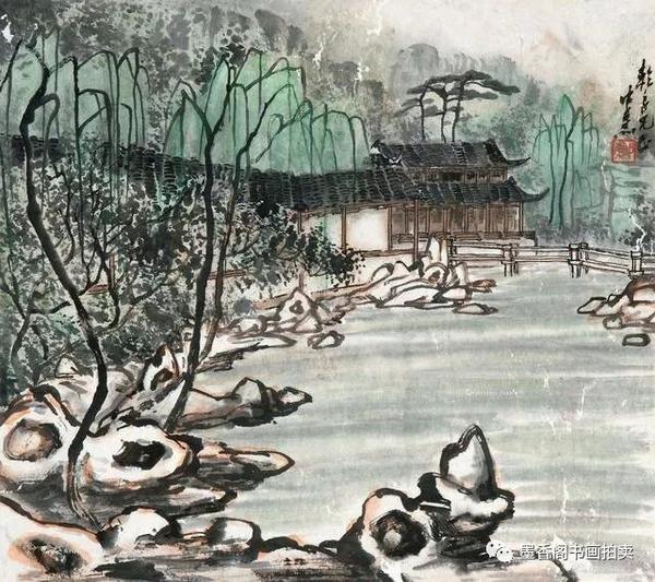 山水画须笔墨形式意境三者皆有,不可或缺!