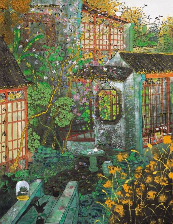 庭院是立体的山水画,山水画则是庭院的蓝图!