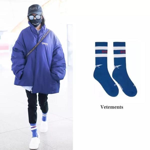 显腿短还是潮?"袜子套裤子"成当下新潮流