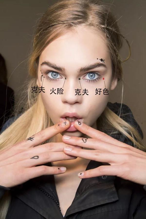 贺聪仙女儿这枚被称为 妒忌痣 !