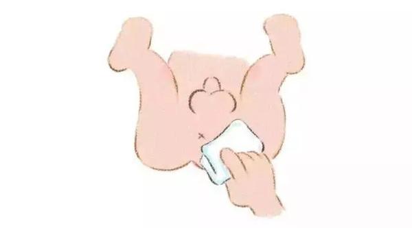 (2)女宝女宝生理结构特殊,先清洗小阴唇再清洁阴道口,最后清洁肛门