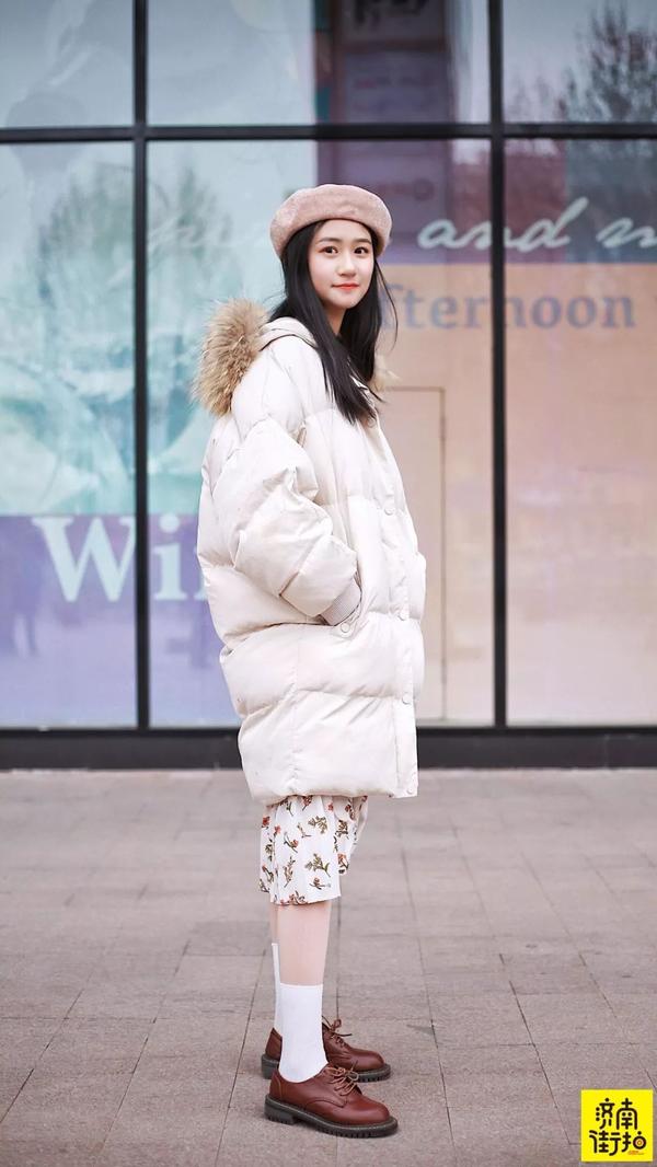 抓拍到一群戴帽子的济南小仙女|帽子确实会提升高级感