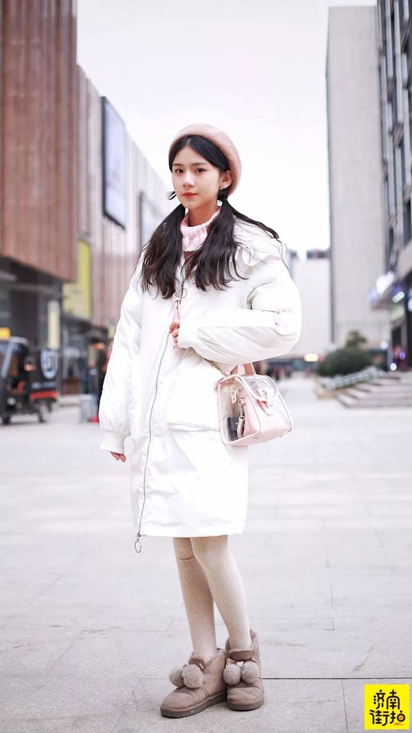 抓拍到一群戴帽子的济南小仙女|帽子确实会提升高级感