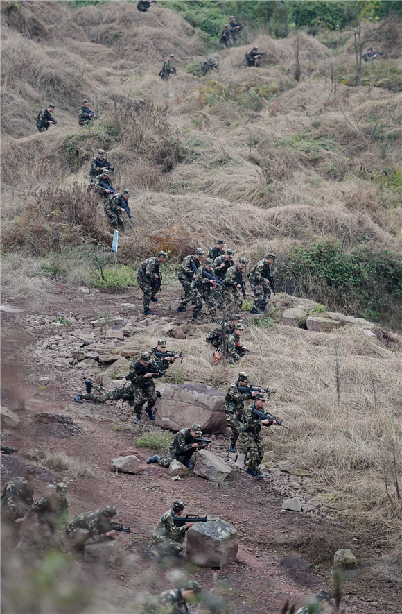 重庆王家武警训练基地图片