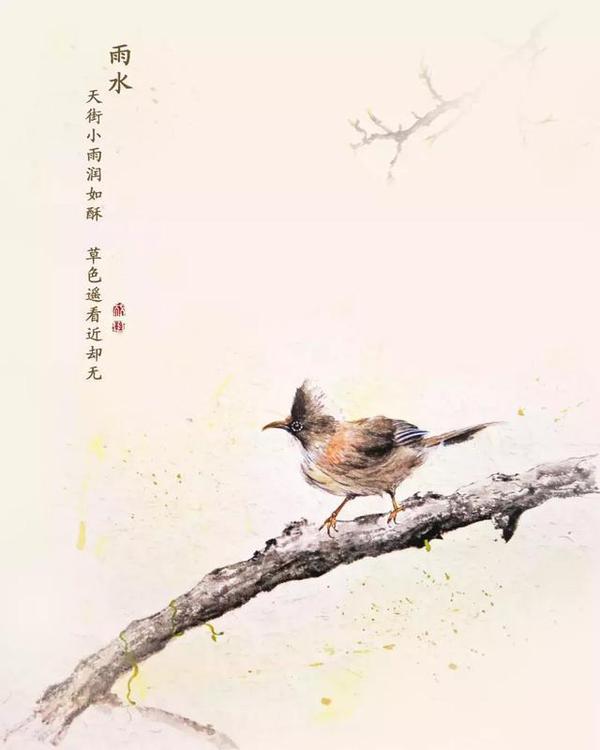 24首节气诗词,24幅节气诗画,春去冬来,美极了!