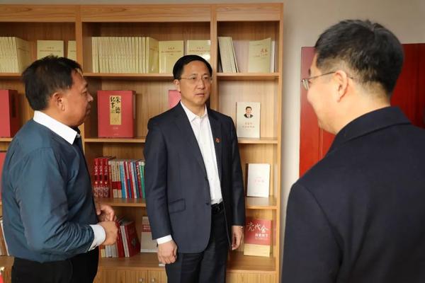 惠新安书记到在京流动党员党委调研指导
