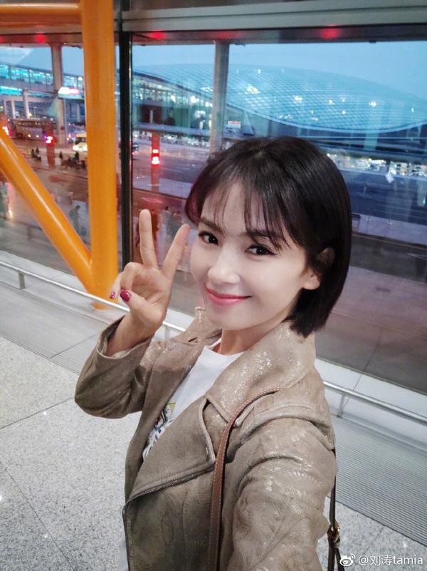 刘涛剪成波波头短发造型,42岁秒变成22岁少女真减龄,看了也想剪
