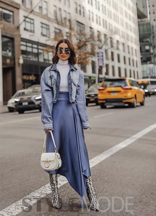 简单好学又好看的搭配法:上下装统一色系!