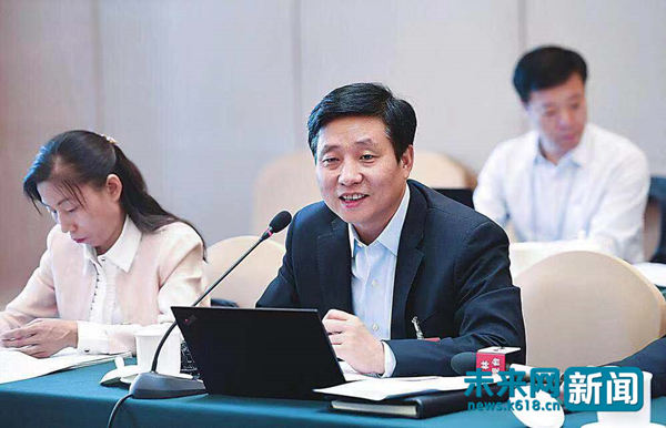 全国人大代表,东北师范大学附属中学校长邵志豪.受访者供图