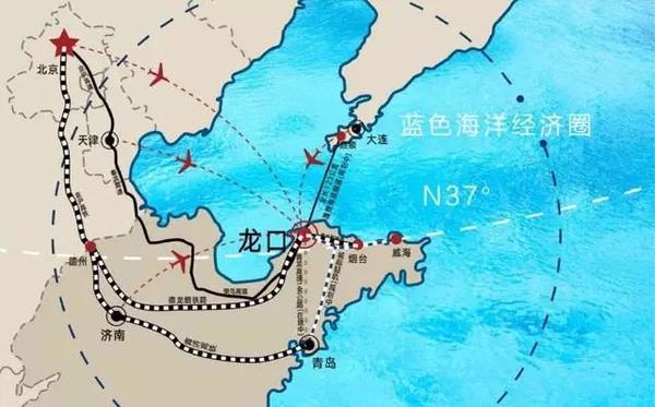 渤海海峽跨海通道 煙臺-大連1小時直達