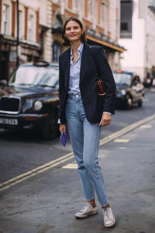 开春最火cp=西装 牛仔裤!半个时尚圈都穿上了!