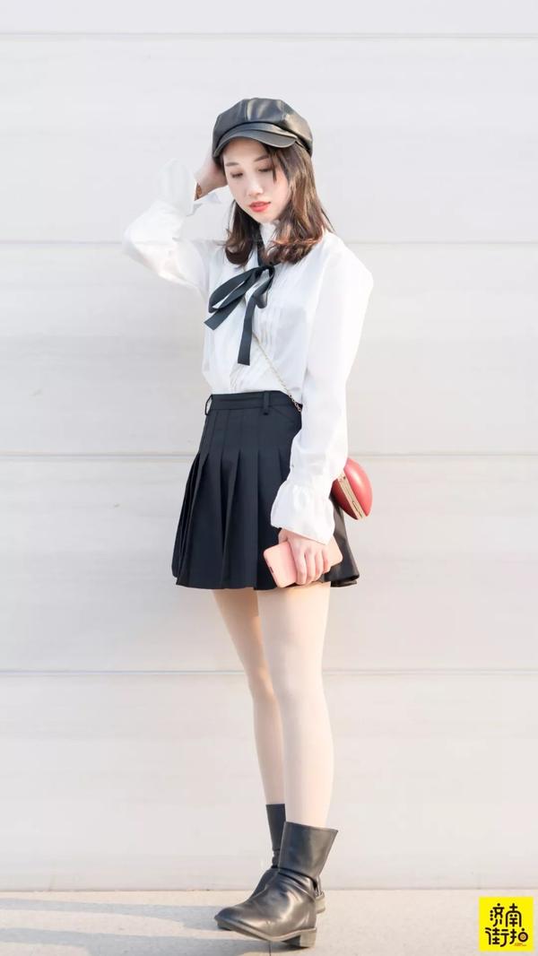 街拍|一周七天的白白白白白衬衫