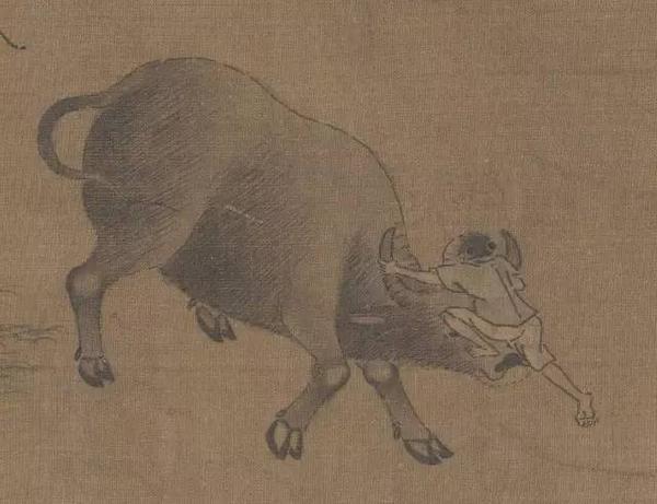 南宋 李唐 牧牛图页