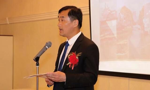 中共秦淮区区委书记林涛在东京做《有秦淮的南京欢迎有情怀的您》主题