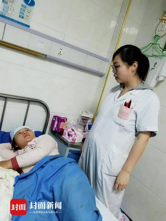而为她接生的医生游珊,也是个怀孕29周的孕妇