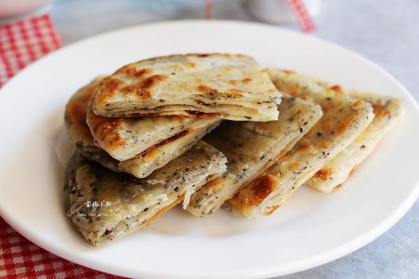【黑芝麻盐饼】