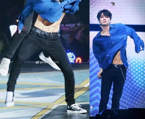 共提了了十几次裤子……          没话说,真的没话说——还有人鱼线!