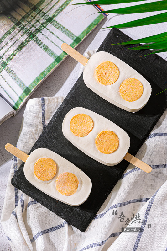 万万没想到咸蛋黄也能加入冰淇淋!