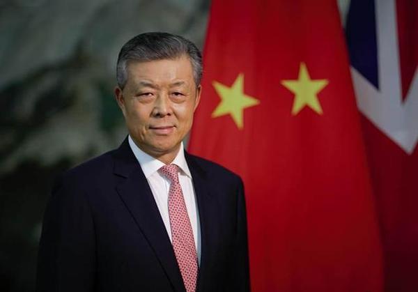 中国驻英国大使刘晓明  资料图记者问:据英媒报道,英国外交部常务次官