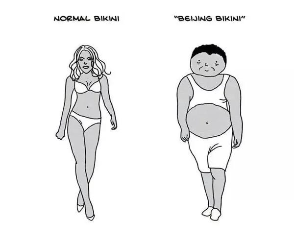 "北京比基尼"遭封杀:撩衣见啤酒肚的爷们要穿好衣服了!