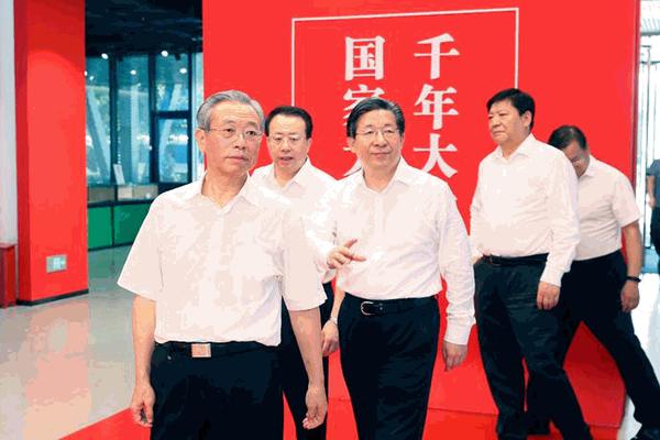 河北省领导袁桐利,陈刚,高志立,李谦,山东省领导王书坚,孙立成