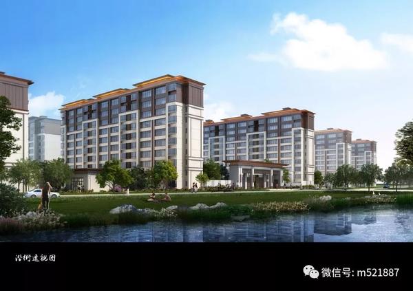 绣惠古城商街效果图              诺德生态城一期产品亮相