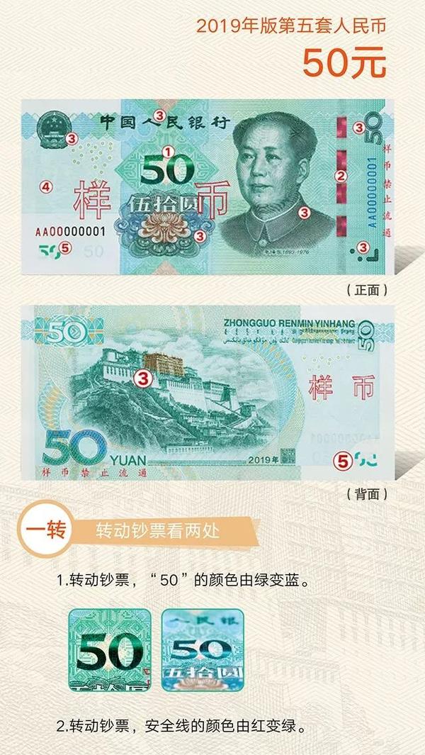 【央行出招】教你3招,一秒辨别新版人民币!