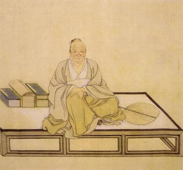 《松江倪瓒像》南京博物院藏