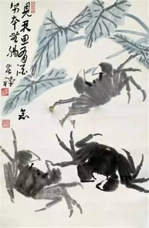 看古今名家笔下的螃蟹