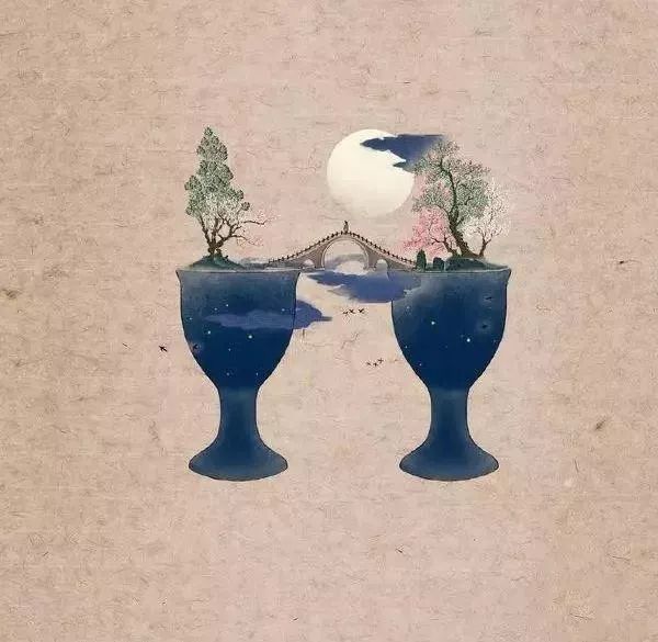 这是90后美女王晓艺画的一组别样的山水画,送给大家欣赏!