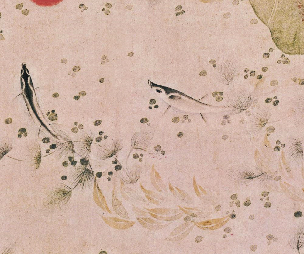 清,吴应贞《荷花图》